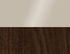 プラチナステン+ステインウォールナット(木目調)